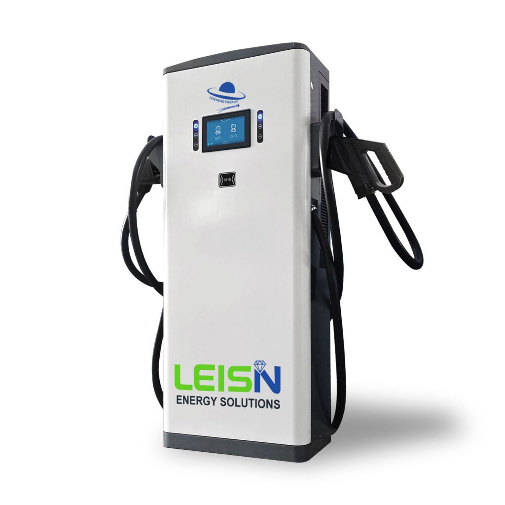 electric car charger with dual gun