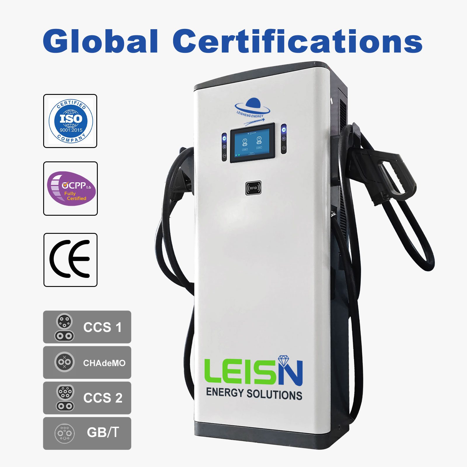 dc ev charger with global certification