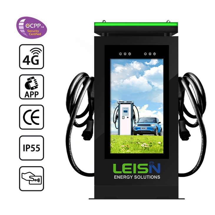 60-80kW Fast Charging + Digital Advertising