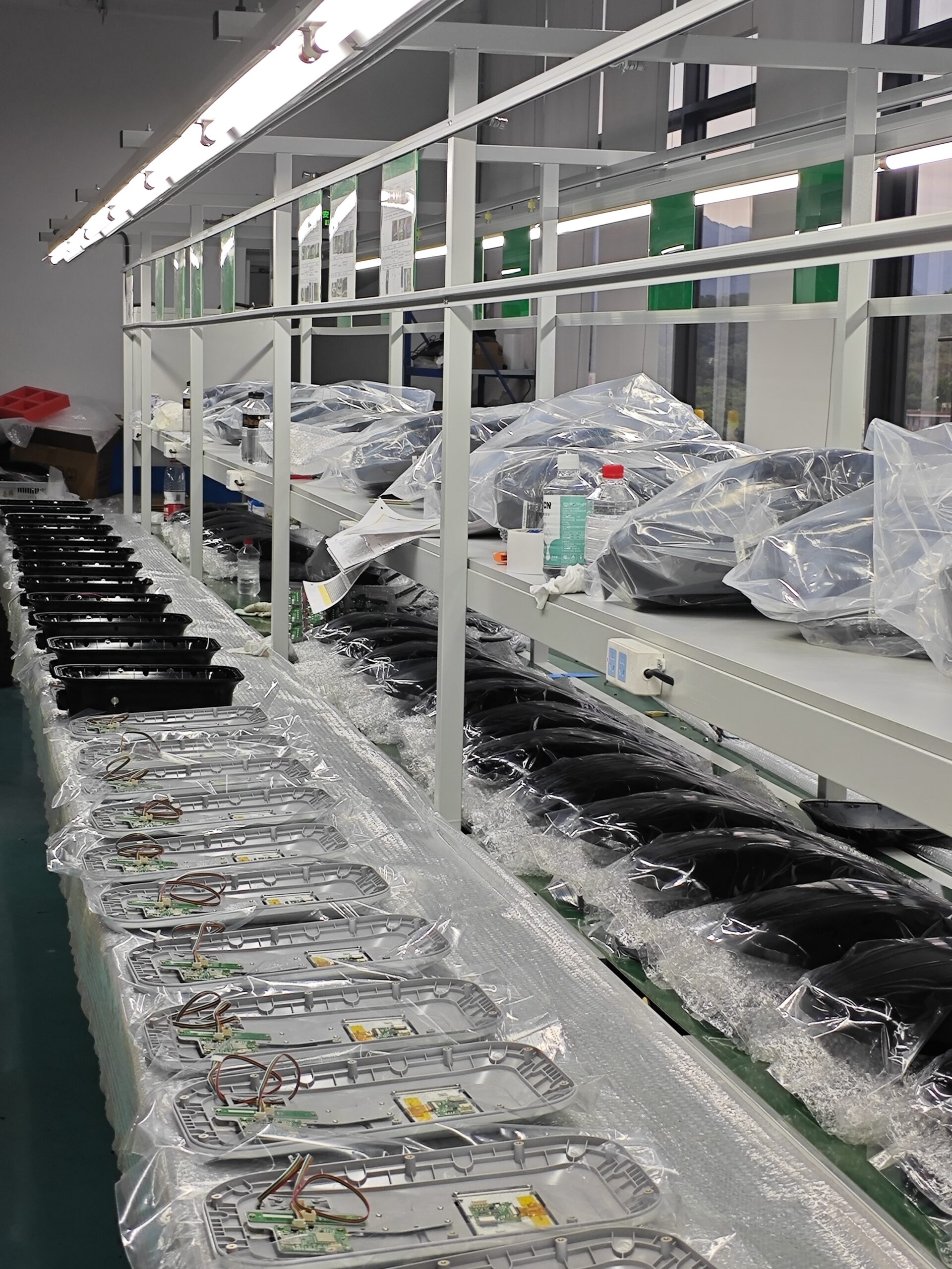 AC EV charger production line