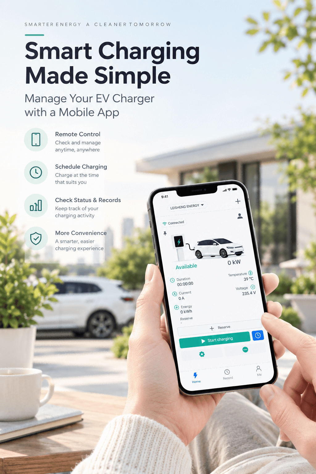 Smart charging for EV Charger