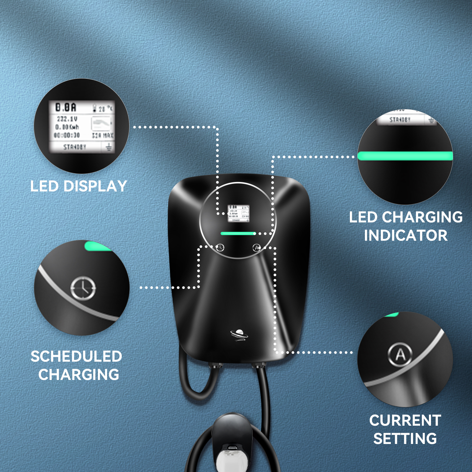 3 Phase Wallbox Ev Charger