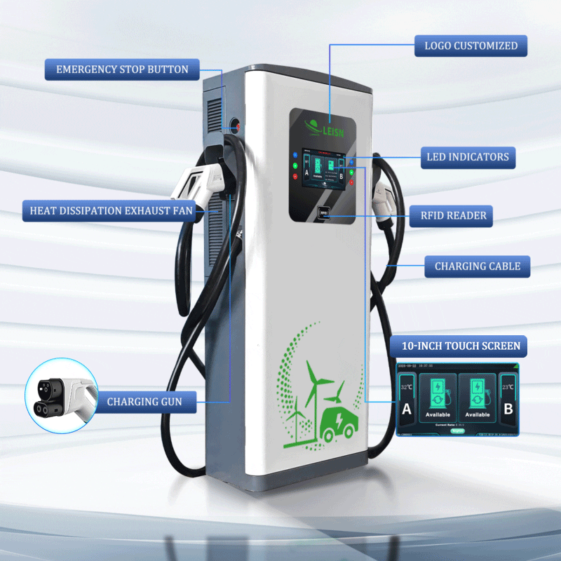 60-80kW DC Electric Vehicle Charging