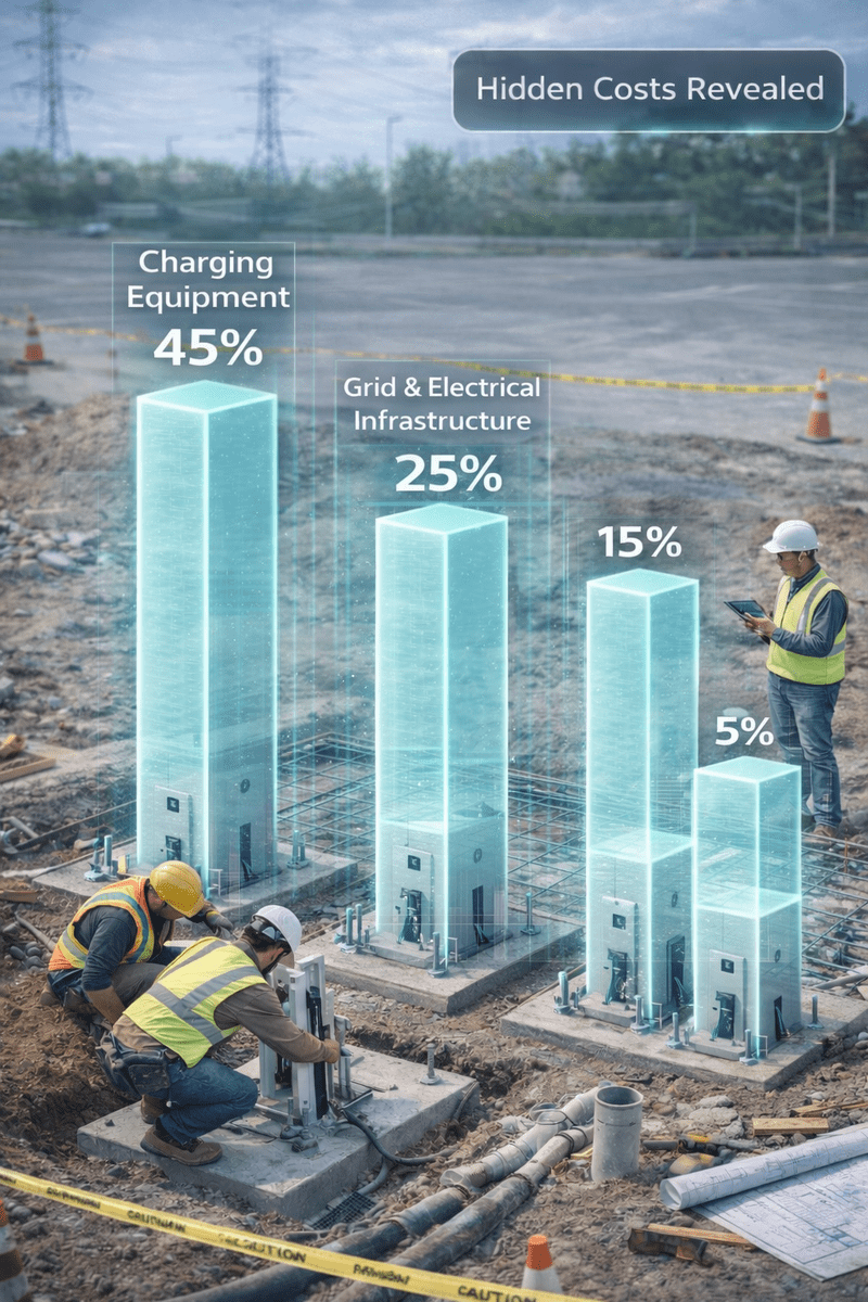How Much Does a Commercial EV Charging Station Cost? - LEISN